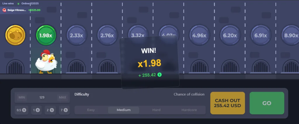 Demo Gioco Chicken Road